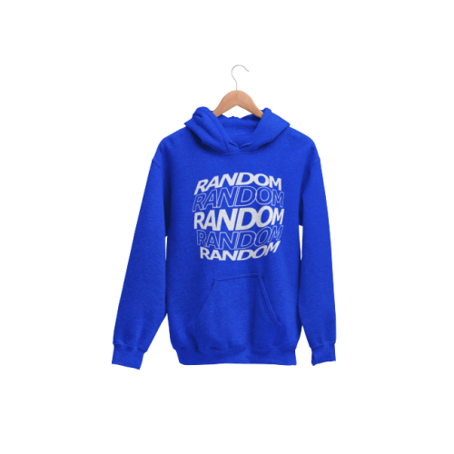 Random Blue Hoodie