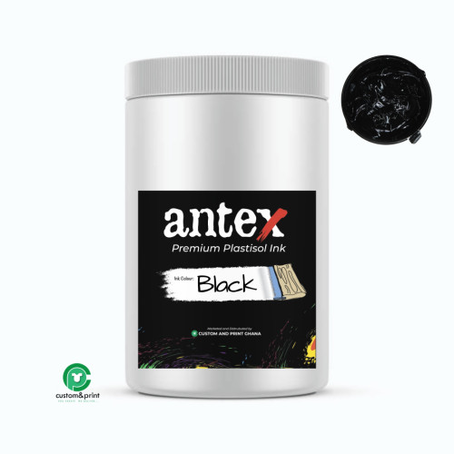 Black Plastisol ink