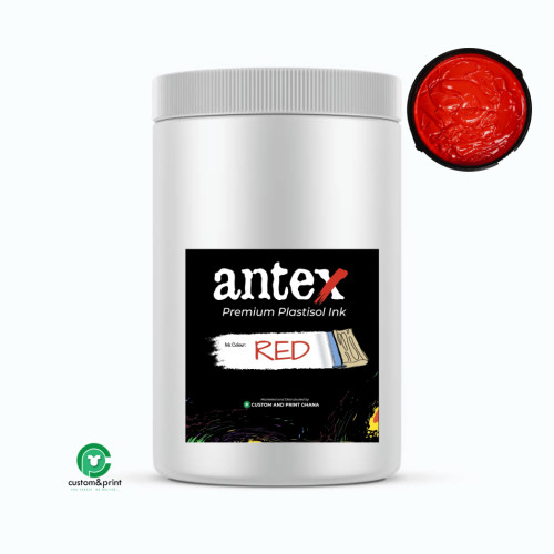 Red Plastisol ink