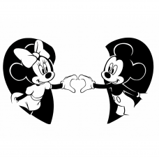 Mickey Mouse love shirt