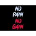 NO PAIN NO GAIN