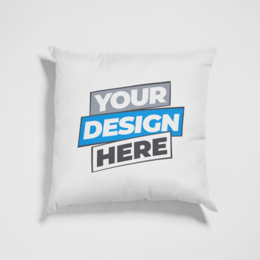 Pillow Mockup White Surface