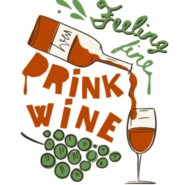 Feel fine taste wine design