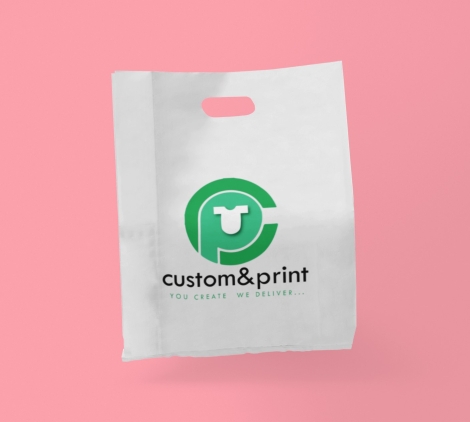 Custom and Print Poly bag printing servic e