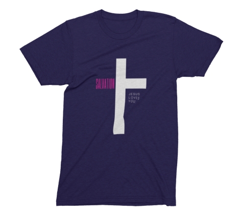 Custom_T-shirt_design Savlation in Christ