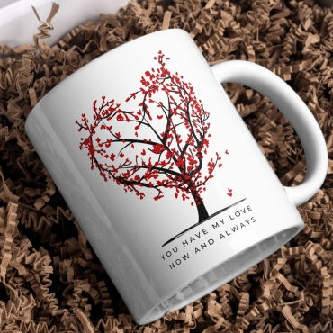 Custom Printed Mug love always
