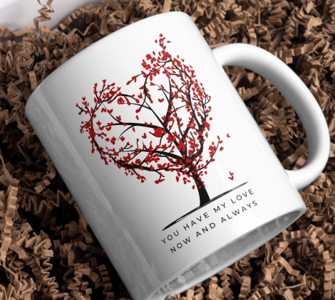 Custom Printed Mug love always